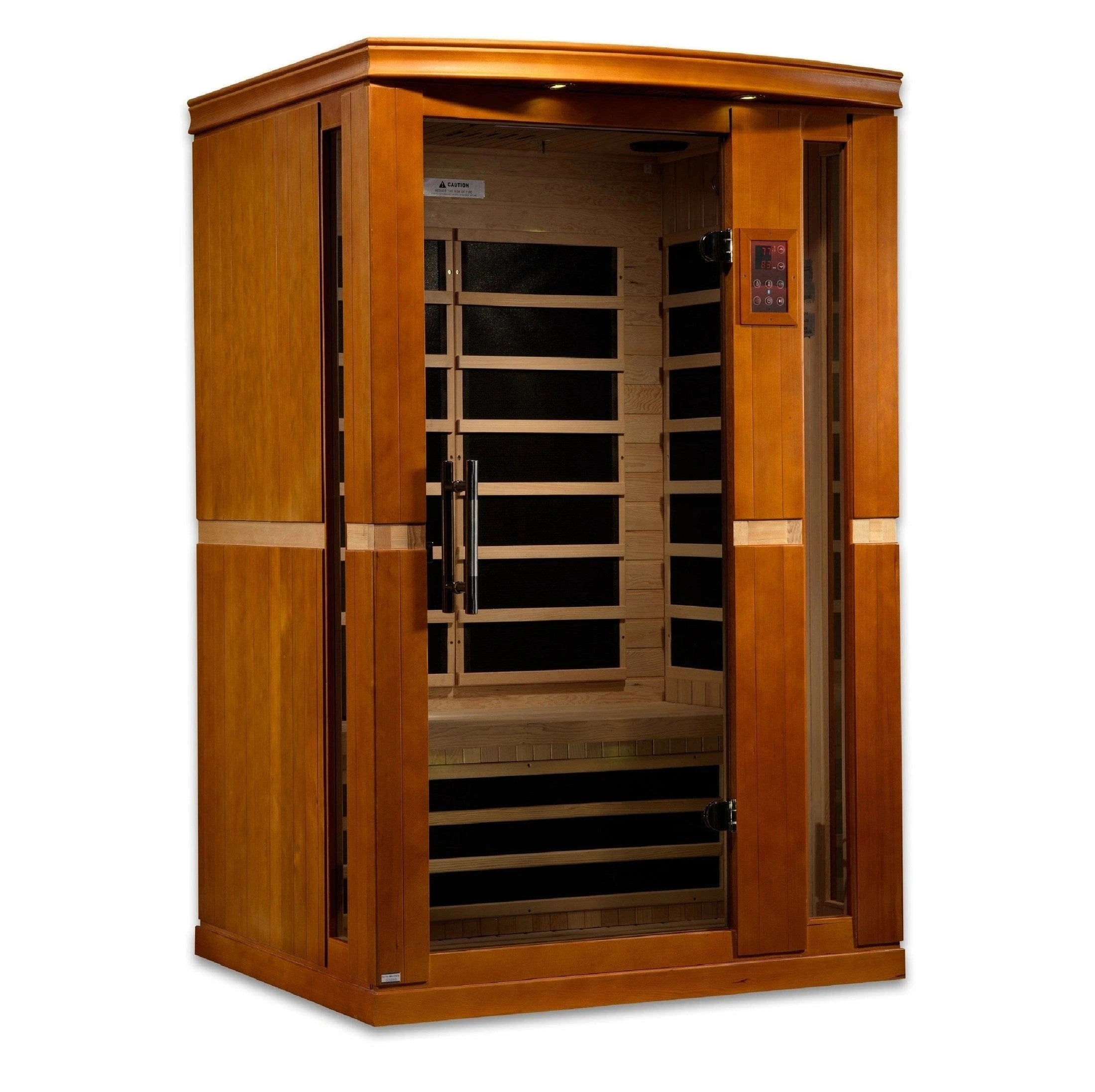 Dynamic Saunas Sauna Dynamic "Vittoria" 2-person Low EMF FAR Infrared Sauna