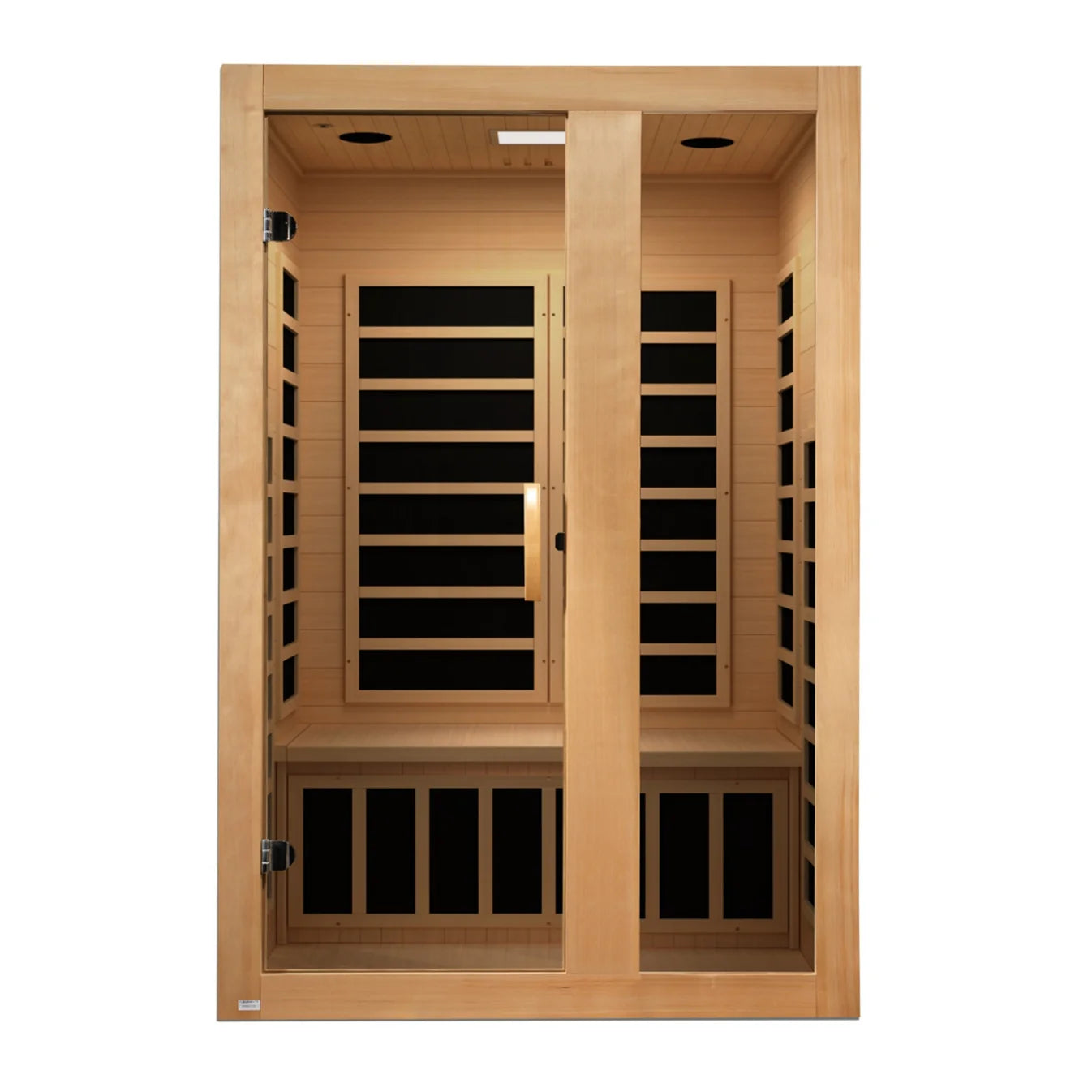 Dynamic Saunas Sauna New 2026 Model Dynamic “Serena” 2 Person Low EMF FAR Infrared Sauna DYN-6229-01