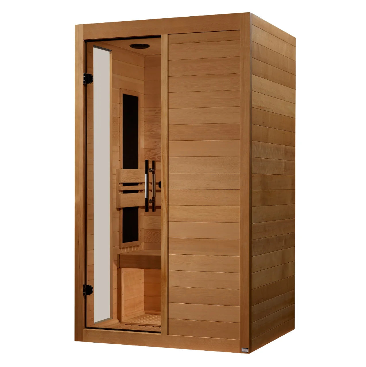 Dynamic Saunas Sauna New 2026 Model Dynamic “Veneto” 1–2 Person Low EMF FAR Infrared Sauna DYN-6115-05