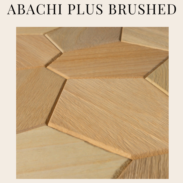 EmotionWood ABACHI PLUS BRUSHED EmotionWood Hexagon Series