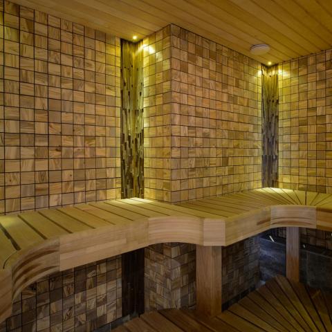 EmotionWood EmotionWood Square 70 Olive Decorative Sauna Wall Panel