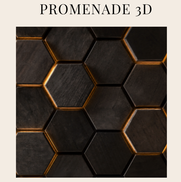 EmotionWood PROMENADE 3D EmotionWood LED Wall Series