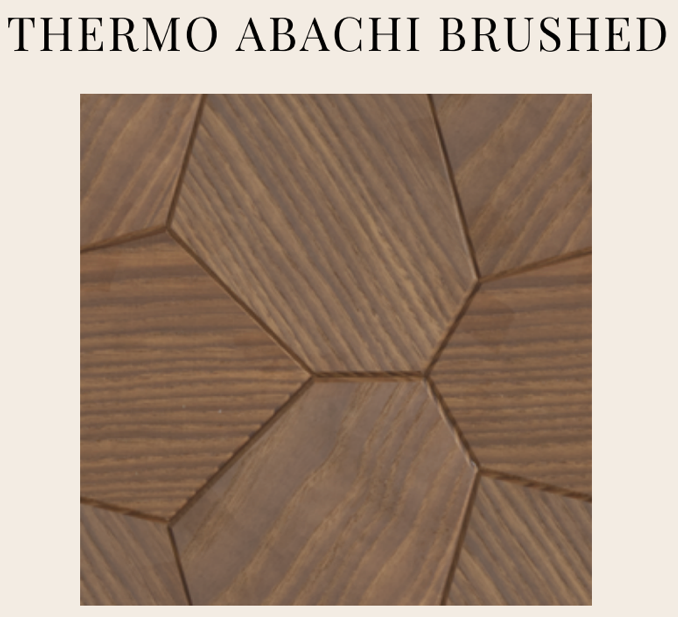 EmotionWood THERMO ABACHI BRUSHED EmotionWood Hexagon Series