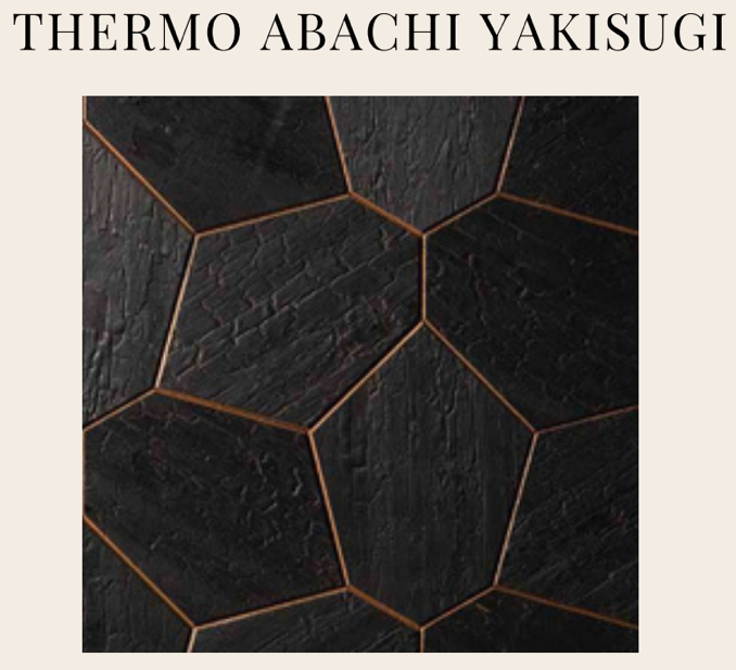EmotionWood THERMO ABACHI YAKISUGI EmotionWood Hexagon Series