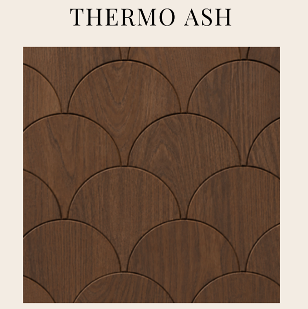 EmotionWood THERMO ASH EmotionWood Fish Scale Series