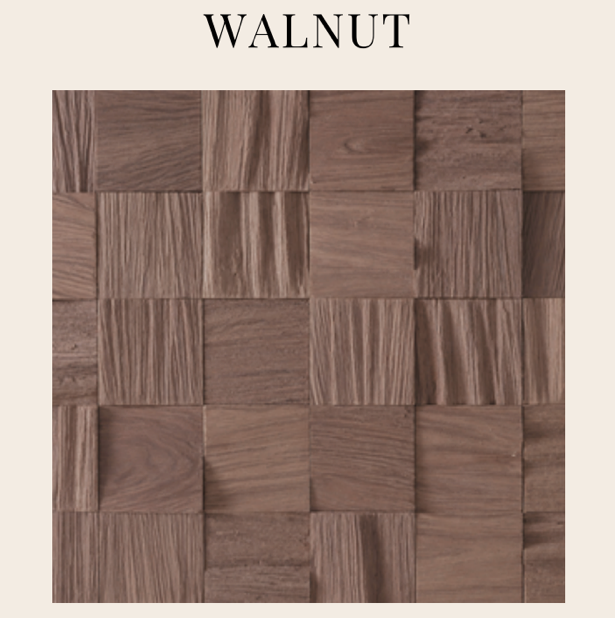 EmotionWood WALNUT EmotionWood Square Series