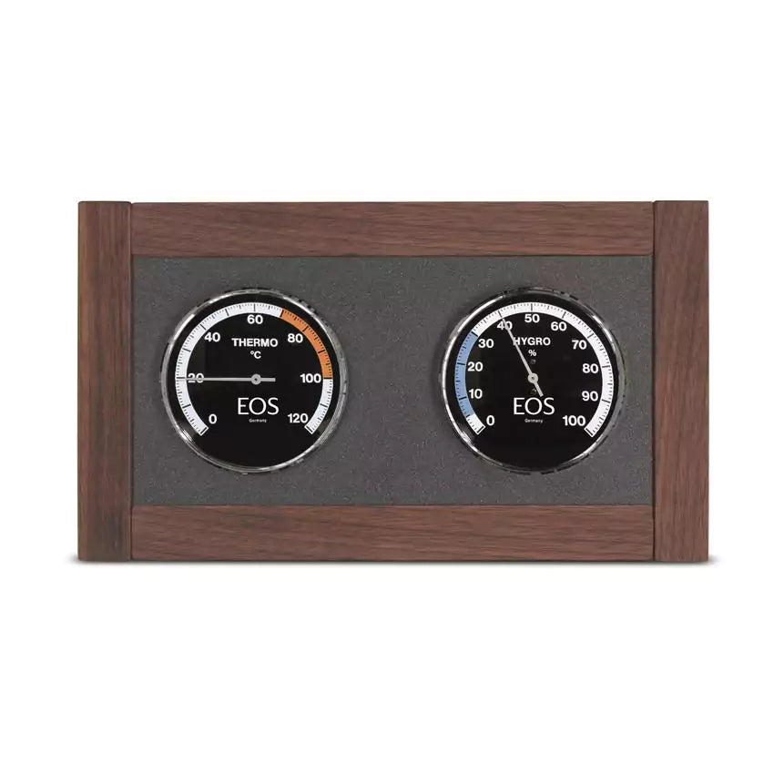 EOS Sauna accessories Walnut EOS Lux Climate Station (°C)