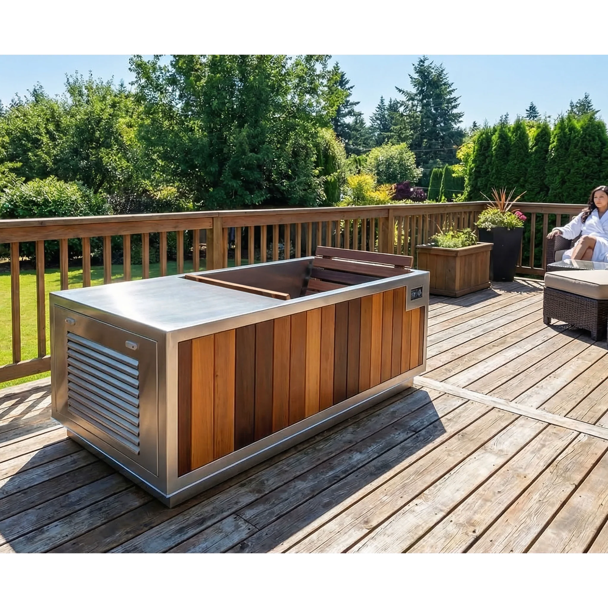 Finnmark Designs Cold plunge Finnmark SoulCold™ Cold/Hot Immersion Tub