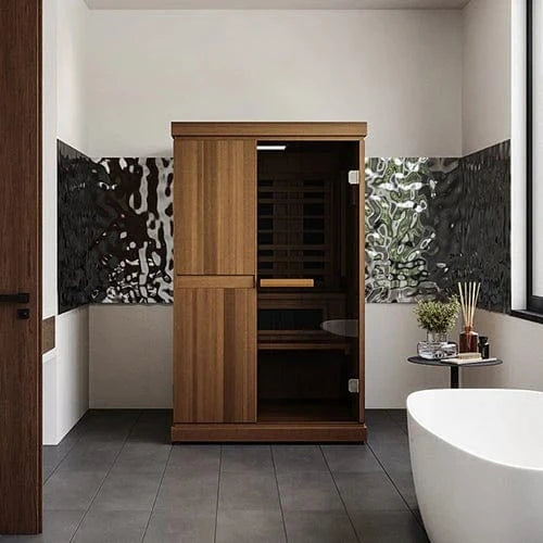 Finnmark Saunas Sauna Finnmark FD-4 Trinity Infrared and Traditional 2-Person Hybrid Sauna