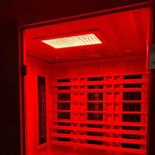 Finnmark Saunas Sauna Finnmark FD-4 Trinity Infrared and Traditional 2-Person Hybrid Sauna