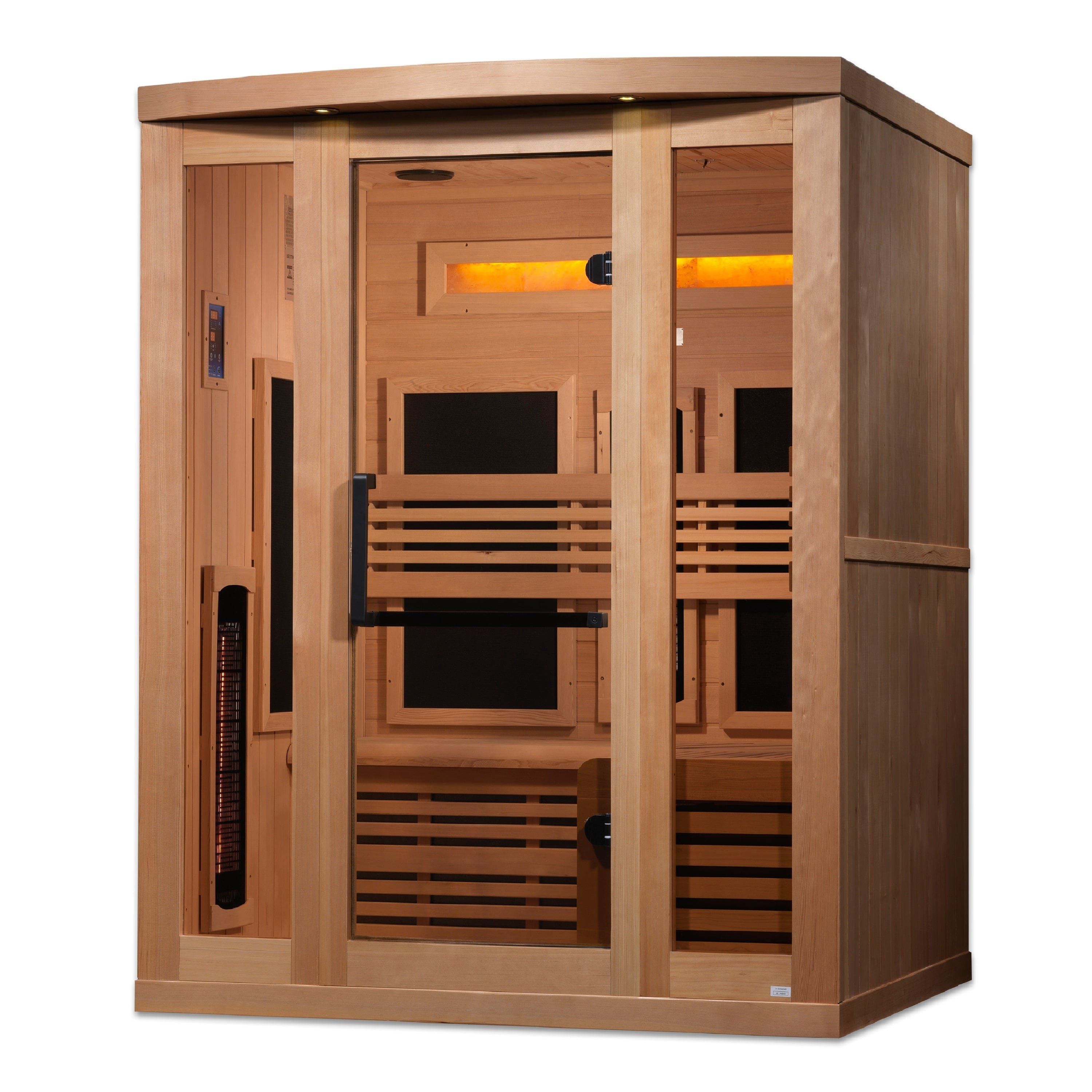 Golden Designs Golden Designs 3-Person Reserve Edition GDI-8230-01 Full Spectrum with Himalayan Salt Bar