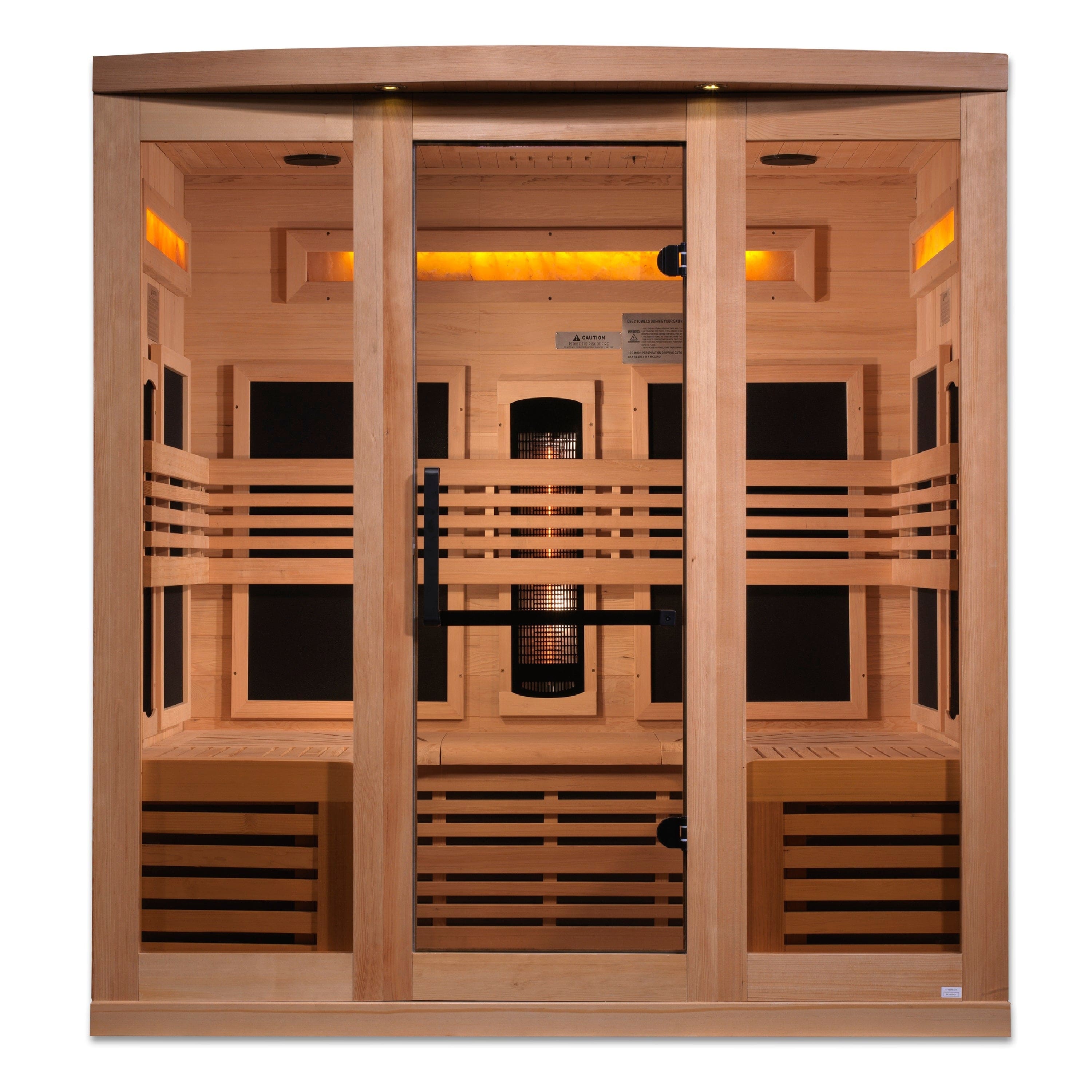 Golden Designs Golden Designs 6-Person Reserve Edition GDI-8260-01 Full Spectrum with Himalayan Salt Bar