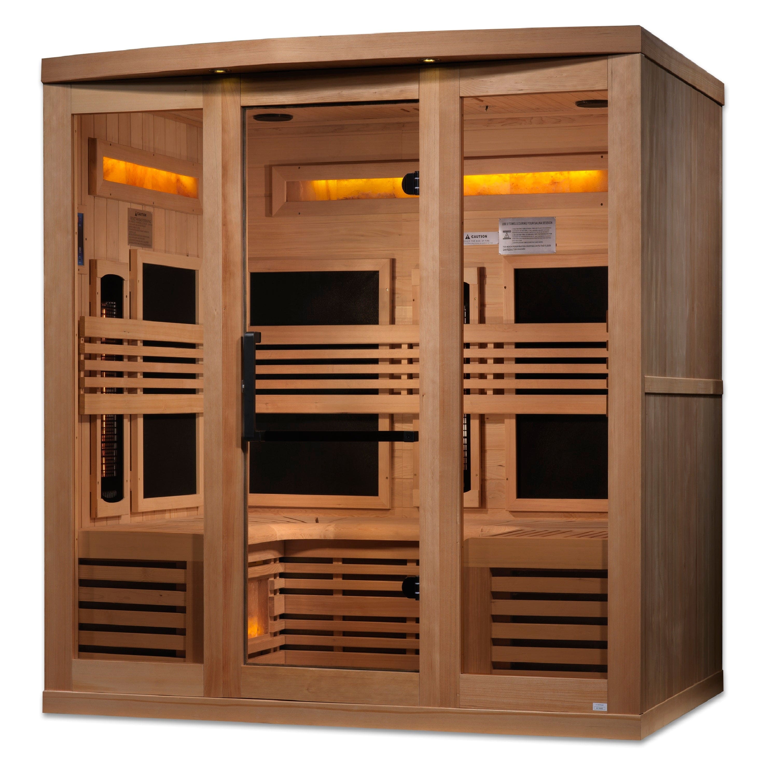 Golden Designs Golden Designs 6-Person Reserve Edition GDI-8260-01 Full Spectrum with Himalayan Salt Bar
