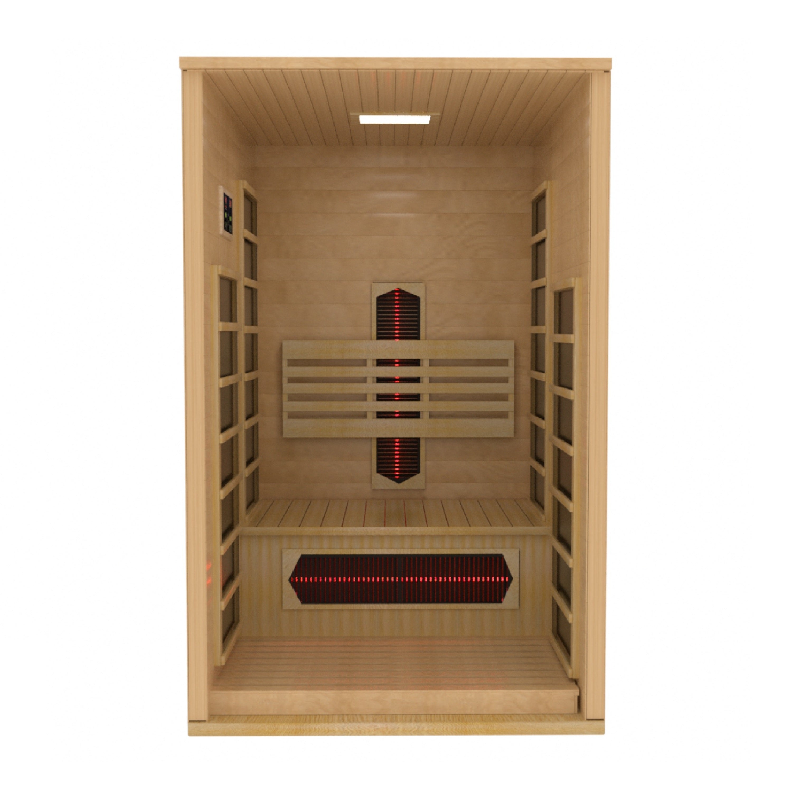 Golden Designs Inc (NA) Dynamic Gracia 1-2-Person Full Spectrum Near Zero EMF FAR IR Sauna (DYN-6119-03 FS)