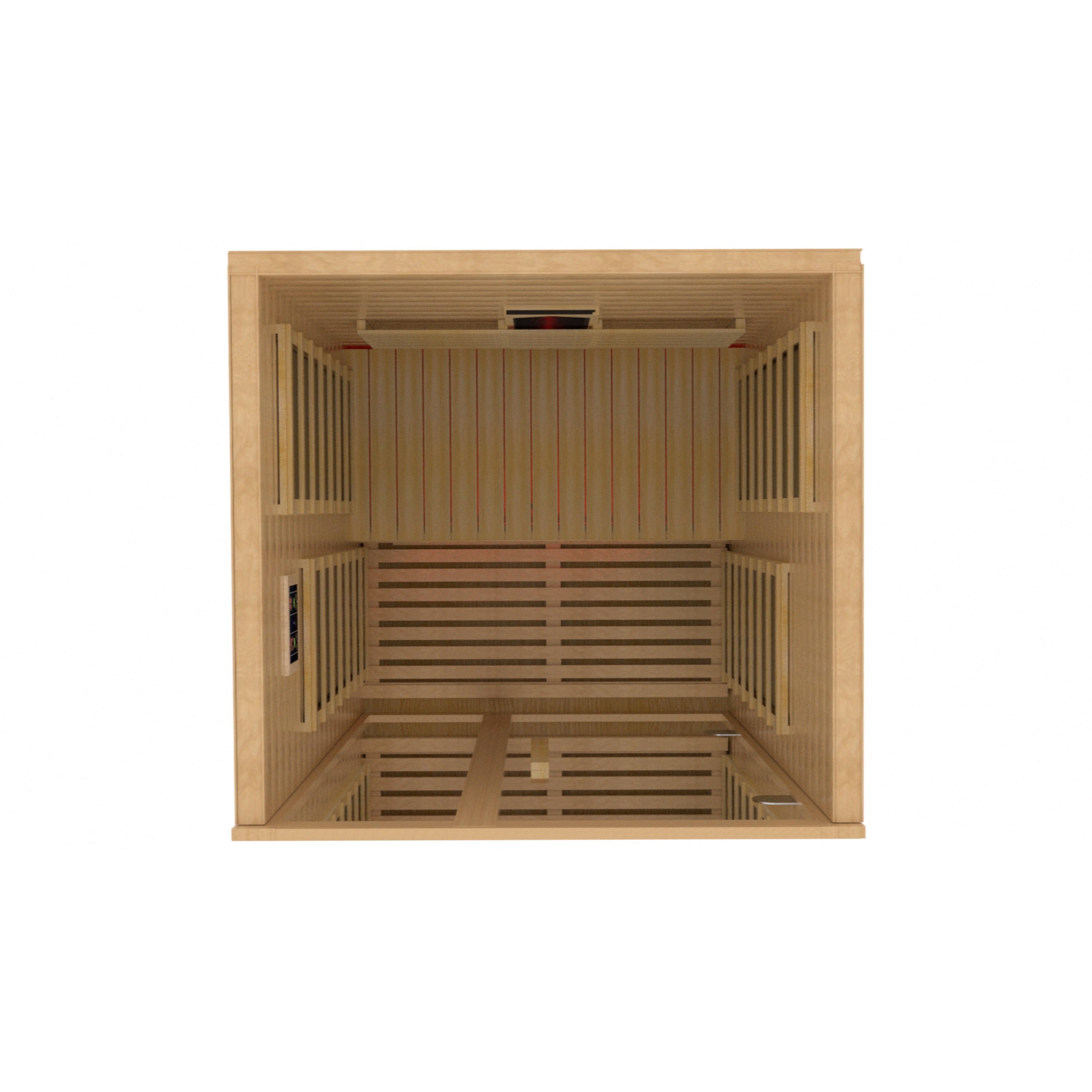 Golden Designs Inc (NA) Dynamic Gracia 1-2-Person Full Spectrum Near Zero EMF FAR IR Sauna (DYN-6119-03 FS)