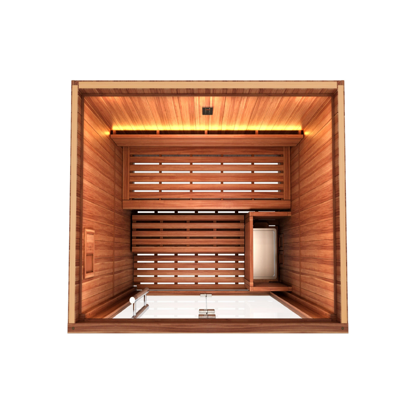 Golden Designs Sauna Golden Designs 2025 "Sundsvall Edition" 2 Person Traditional Sauna