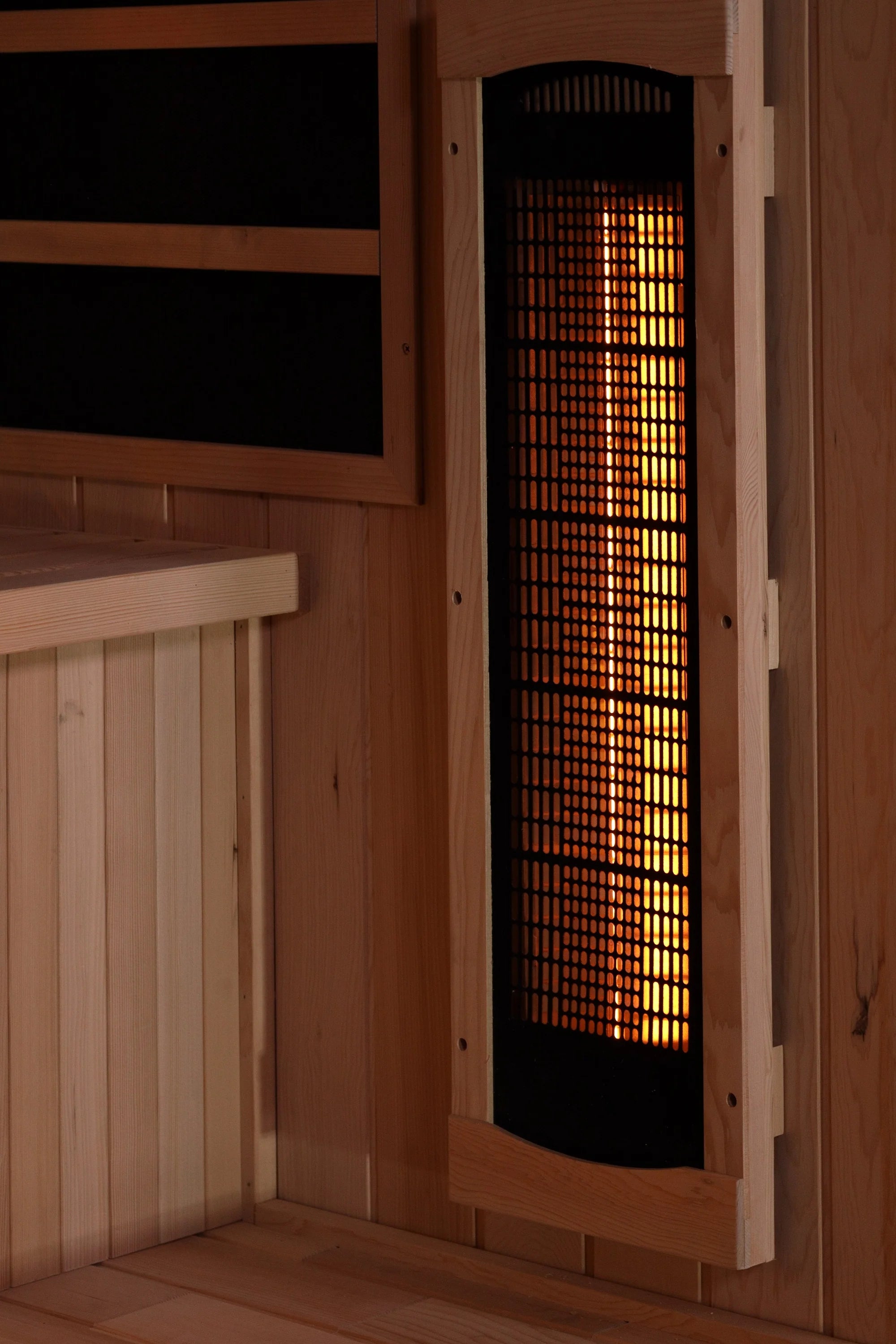 Golden Designs Sauna Golden Designs 3-Person 2025 Reserve Edition GDI-8030-03 Full Spectrum with Himalayan Salt Bar