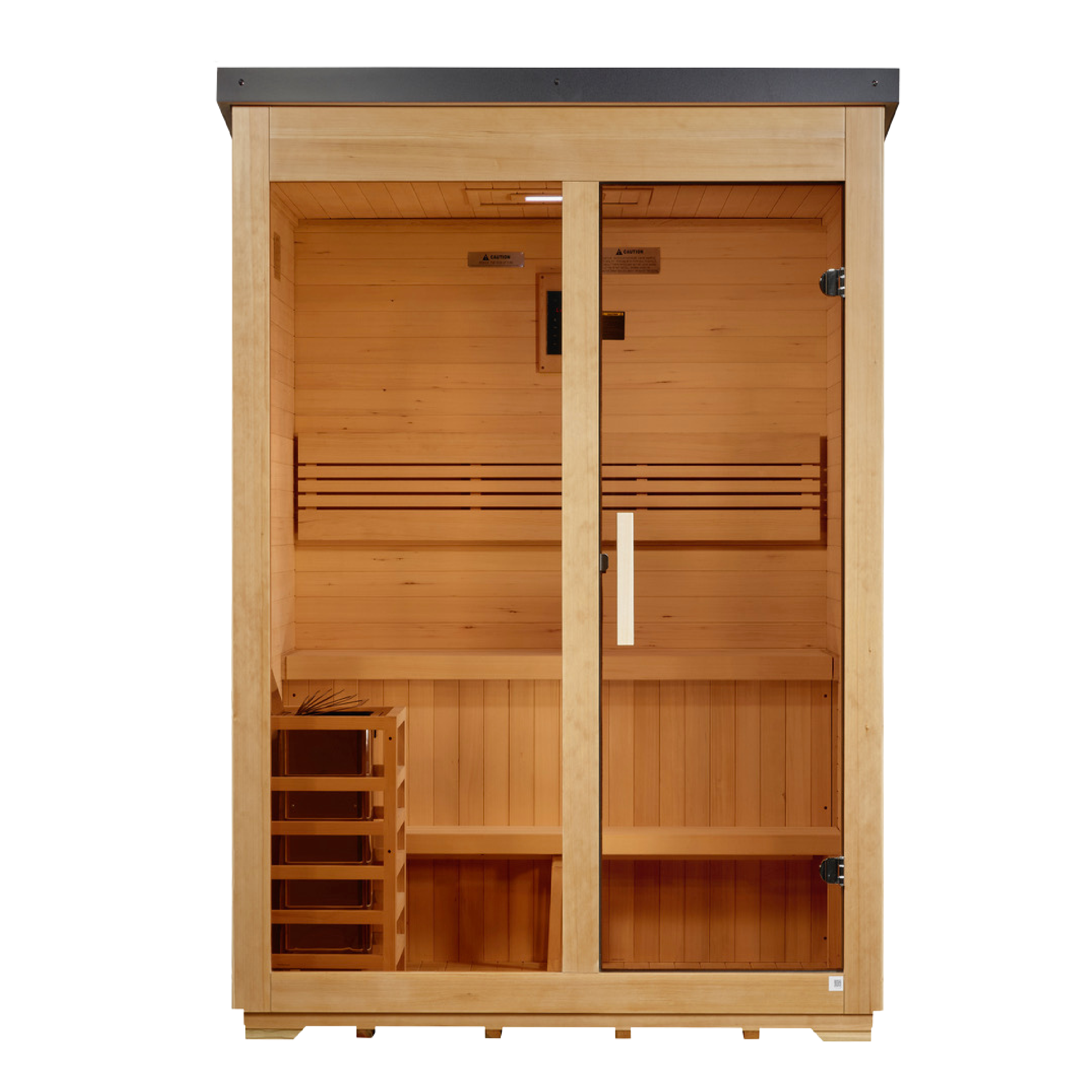Golden Designs Sauna Golden Designs "Arlberg" 3 Person Traditional Outdoor Sauna GDI-8103-01