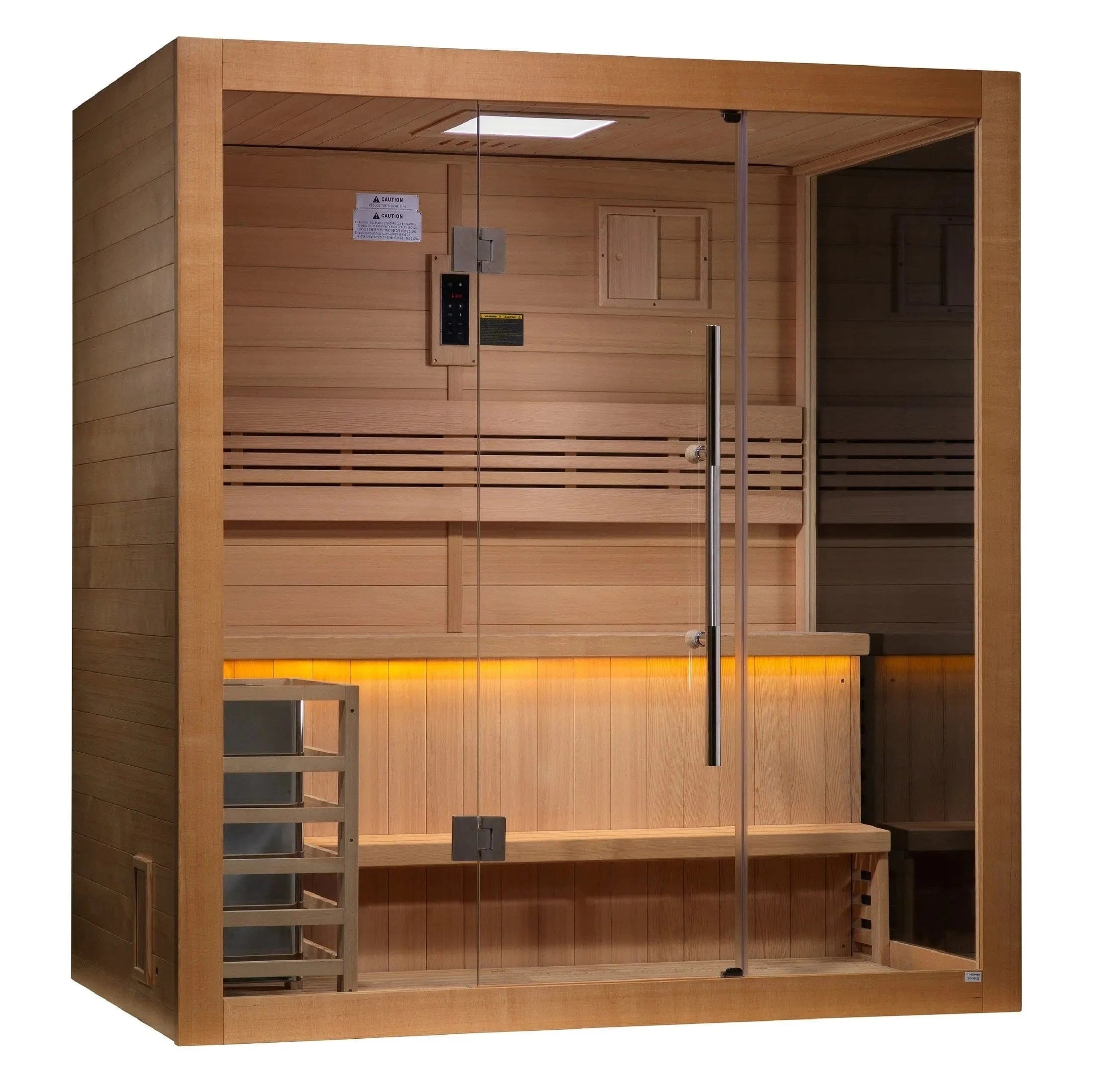 Golden Designs Sauna Golden Designs "Forssa Edition" 3 Person Indoor Traditional Sauna GDI-7203-01