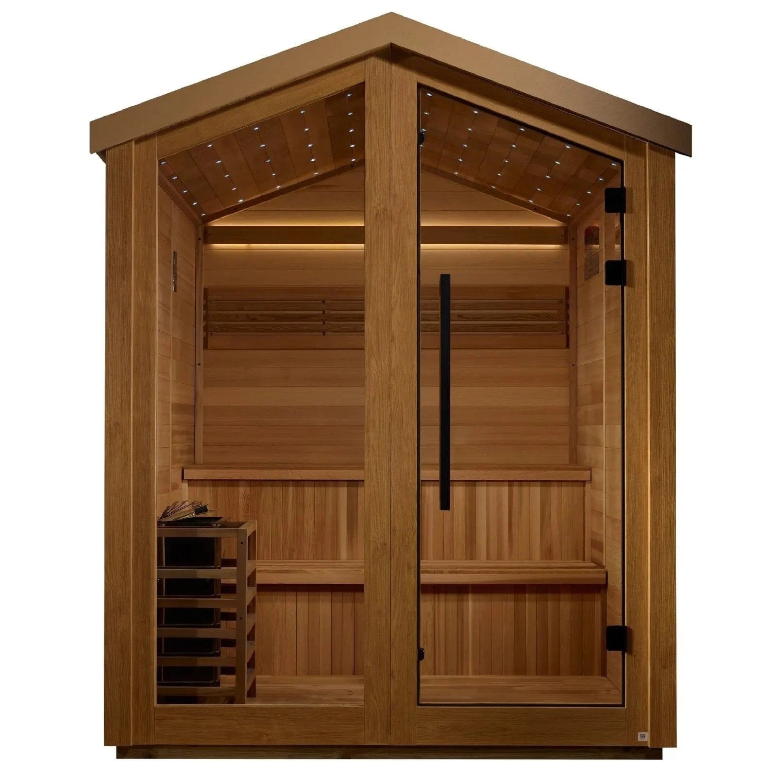 Golden Designs Sauna Golden Designs Kaarina 6 Person Outdoor Traditional Sauna GDI-8506-01