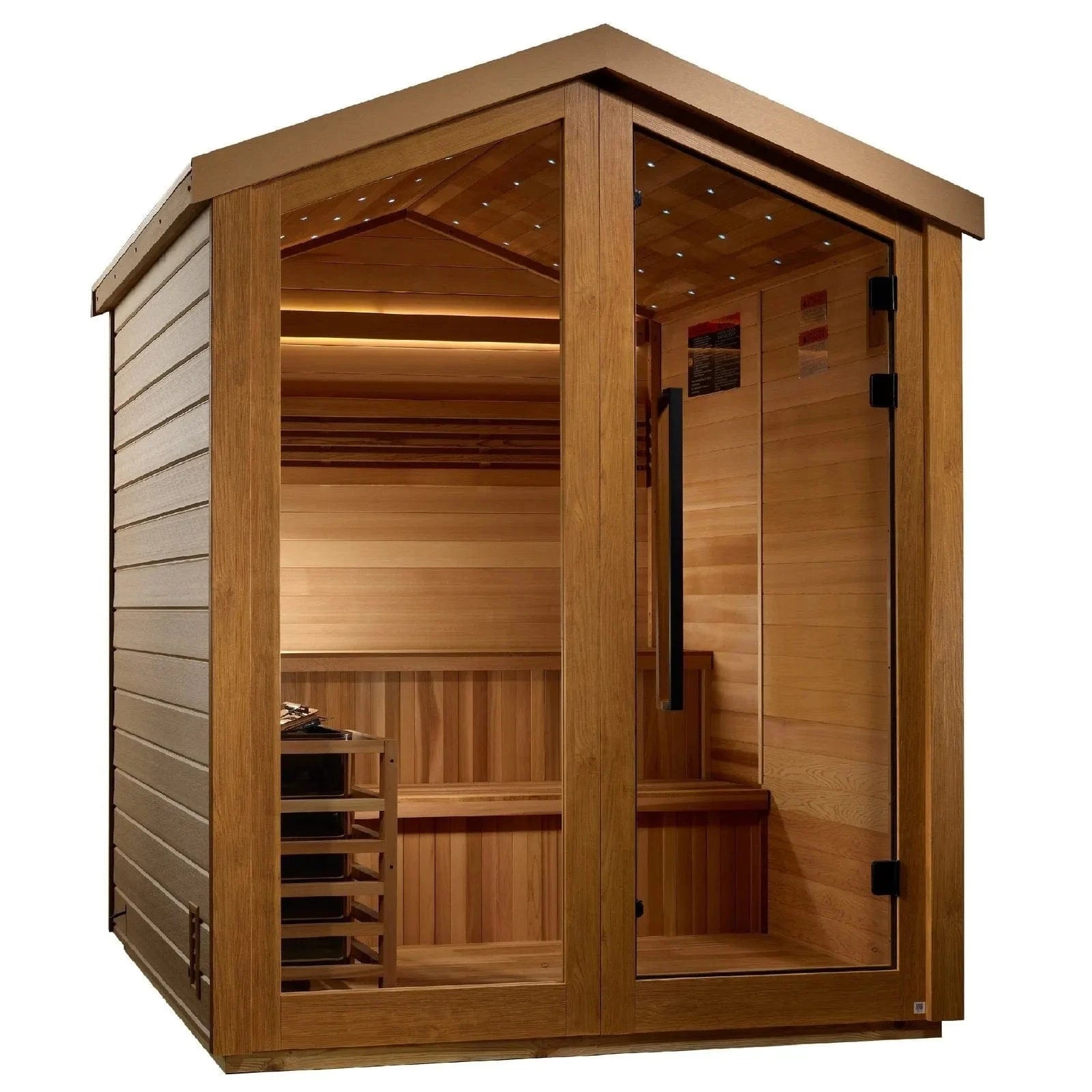 Golden Designs Sauna Golden Designs Kaarina 6 Person Outdoor Traditional Sauna GDI-8506-01