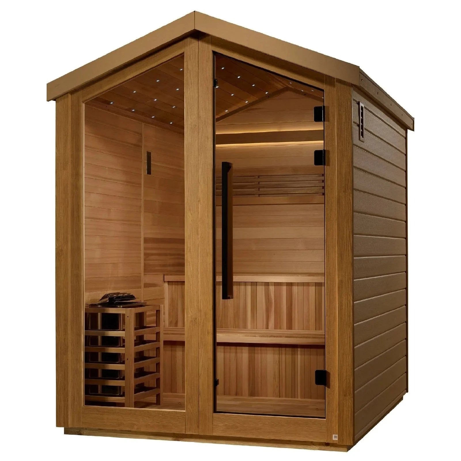 Golden Designs Sauna Golden Designs Kaarina 6 Person Outdoor Traditional Sauna GDI-8506-01