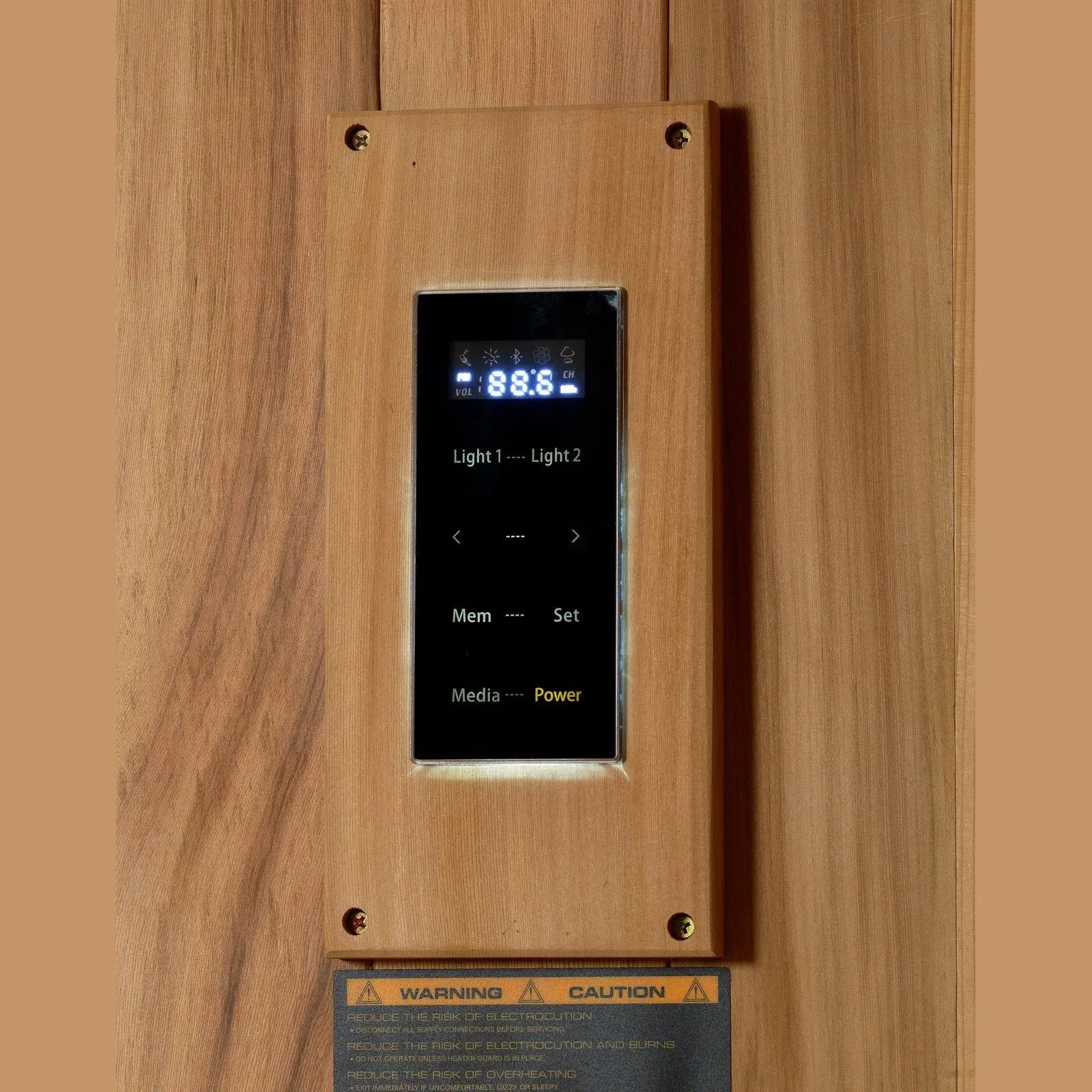 Golden Designs Sauna Golden Designs "Kuusamo Edition" 6 Person Indoor Traditional Sauna GDI-7206-01