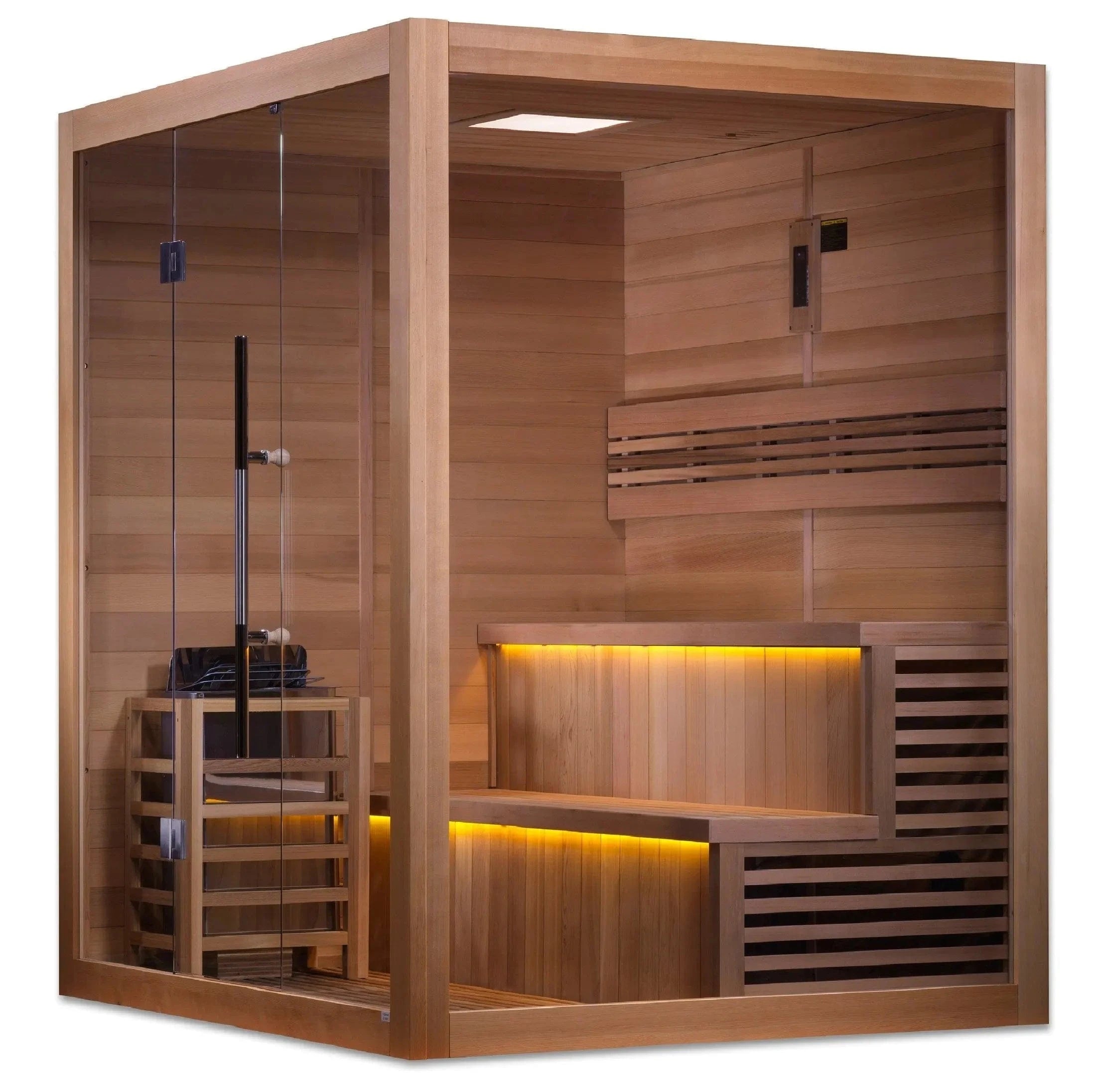 Golden Designs Sauna Golden Designs "Kuusamo Edition" 6 Person Indoor Traditional Sauna GDI-7206-01