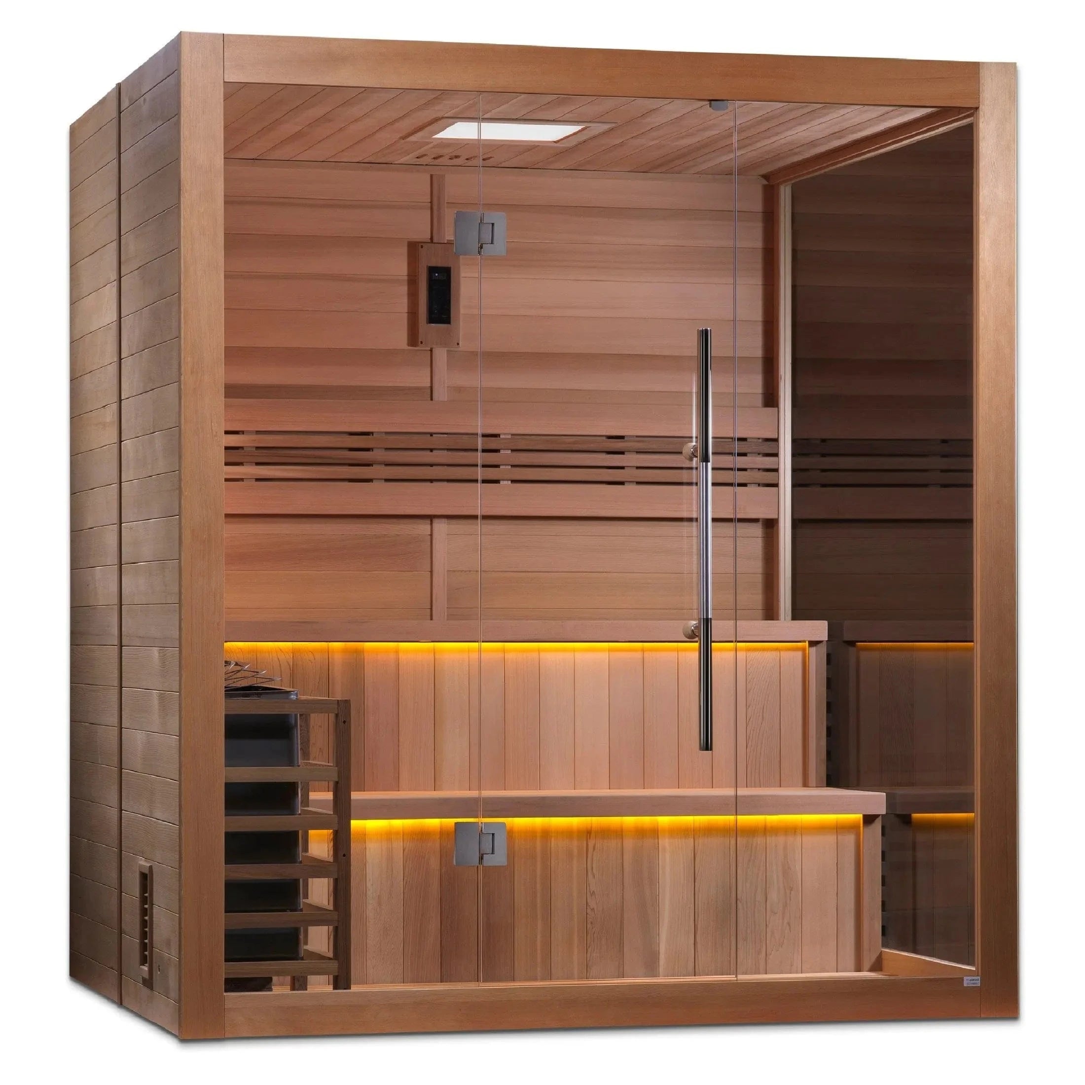 Golden Designs Sauna Golden Designs "Kuusamo Edition" 6 Person Indoor Traditional Sauna GDI-7206-01