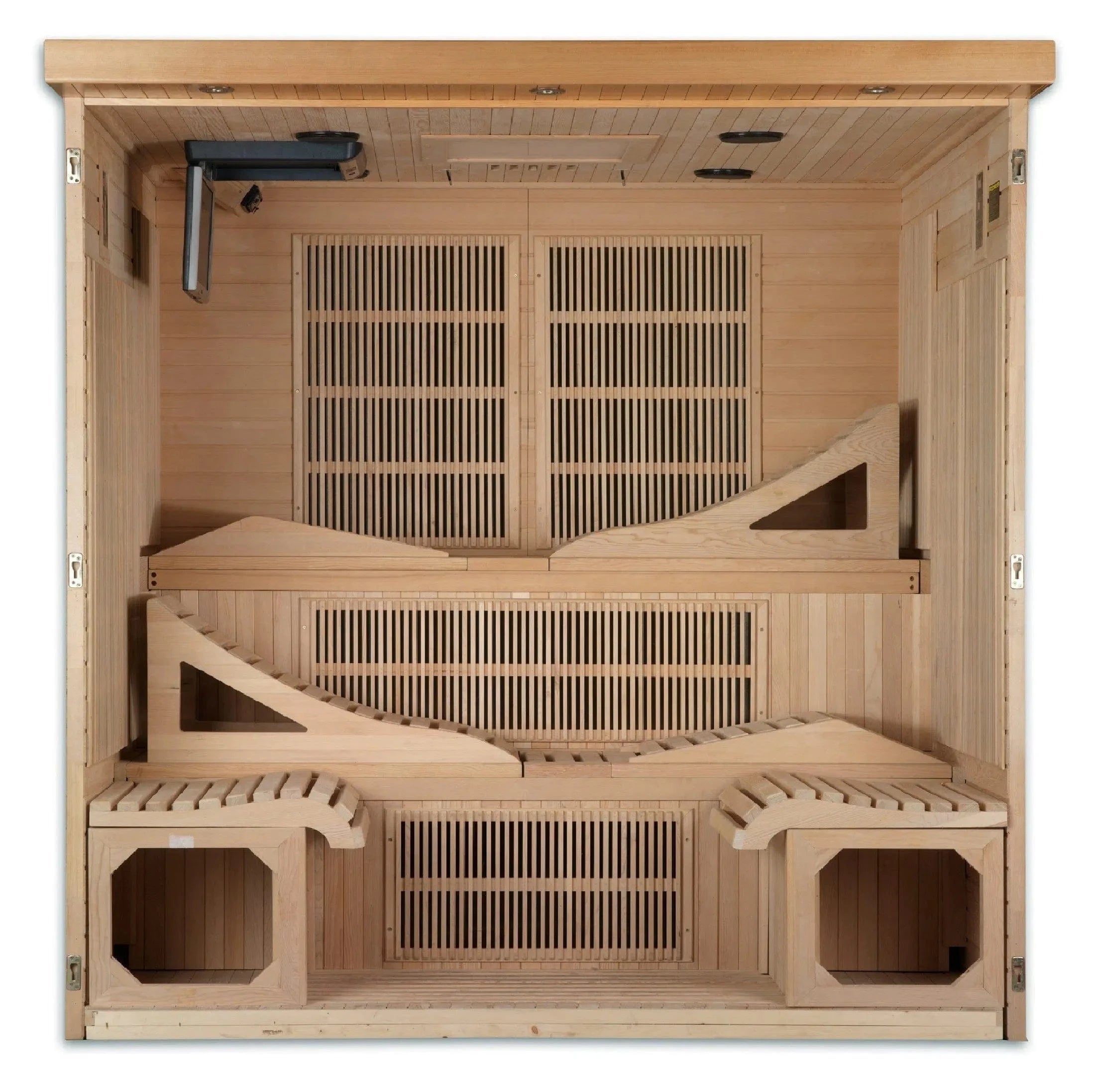 Golden Designs Sauna Golden Designs "Monaco" 6-person PureTech™ Near Zero EMF FAR Infrared Sauna