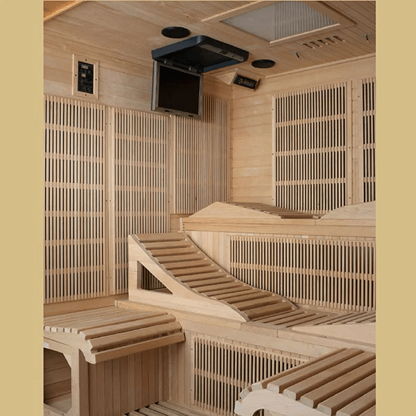 Golden Designs Sauna Golden Designs "Monaco" 6-person PureTech™ Near Zero EMF FAR Infrared Sauna - GDI-6996-01