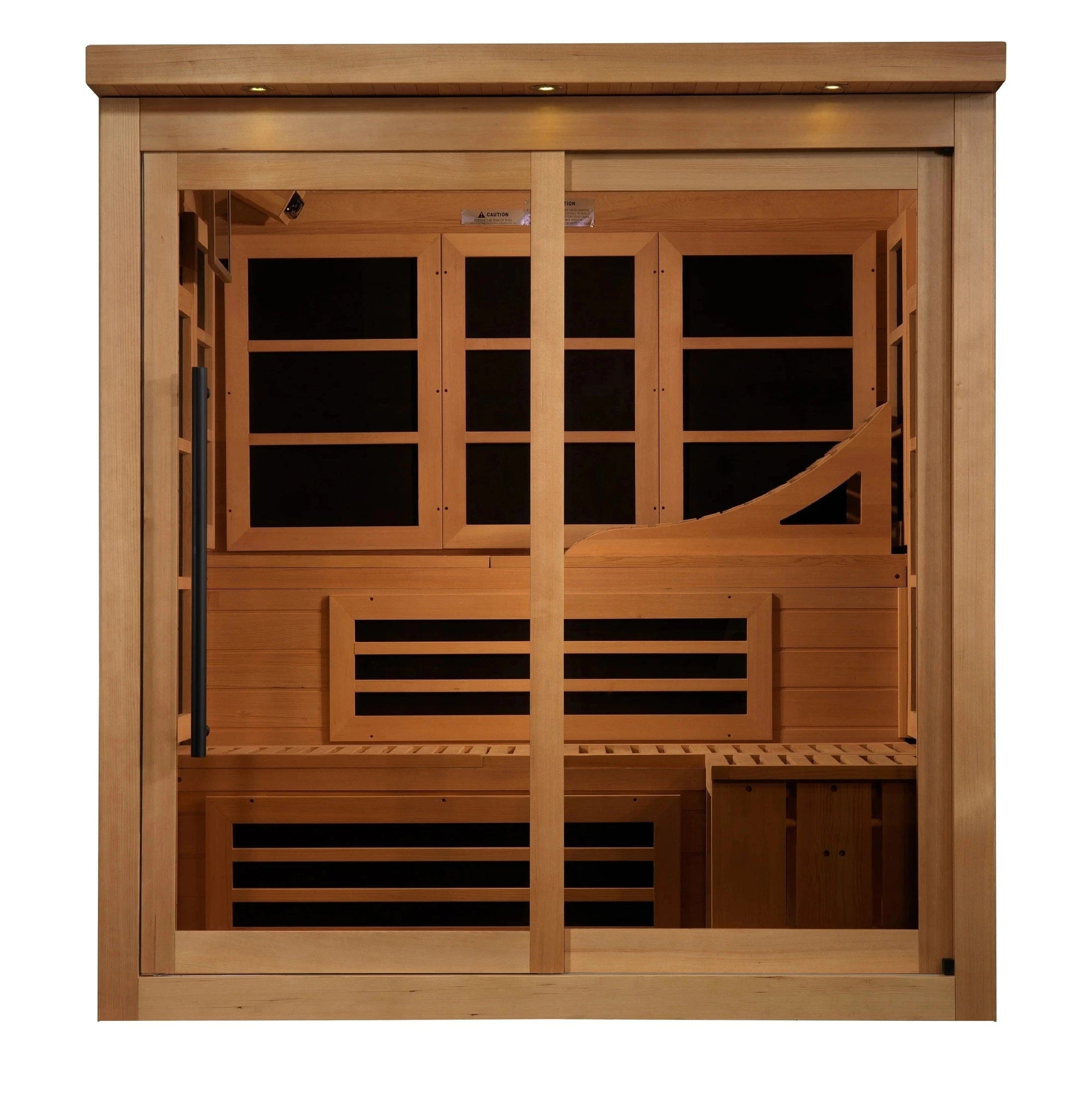 Golden Designs Sauna Golden Designs Monaco Limited Edition 6-person PureTech™ Near Zero EMF FAR Infrared Sauna