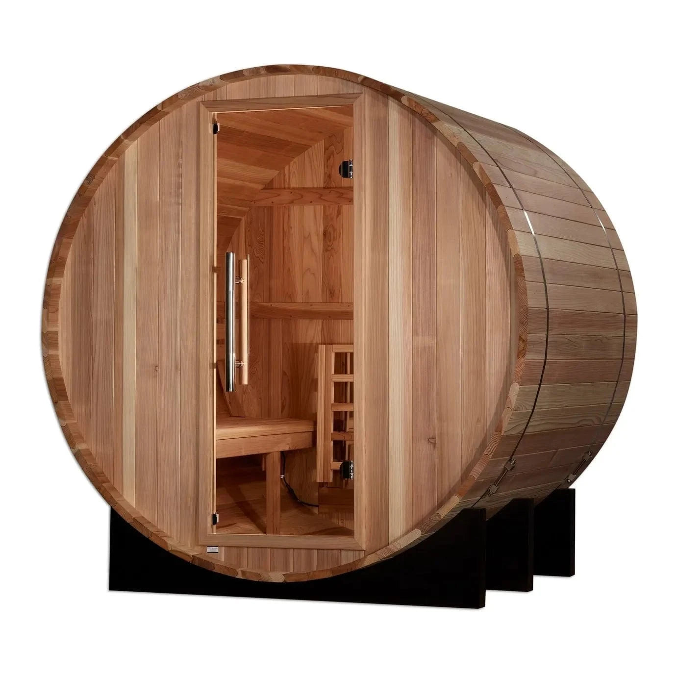 Golden Designs Sauna Golden Designs "St. Moritz" 2 Person Barrel Traditional Sauna GDI-B002-01