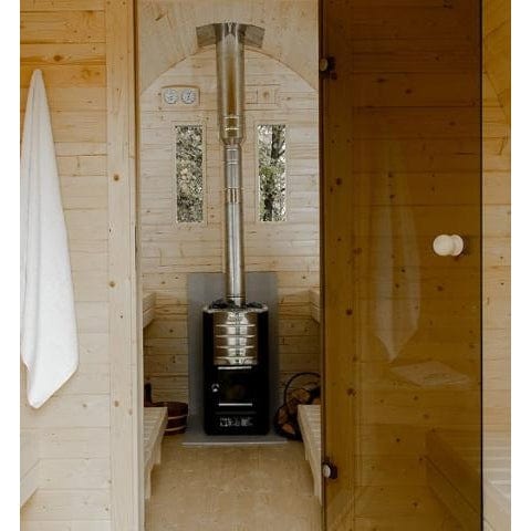 Harvia Harvia Sauna Wood Stove Chimney Kit, 1500mm, Stainless Steel WHP1500