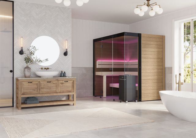 Harvia Sauna Harvia Block Indoor Sauna Cabin