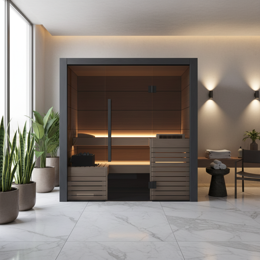 Harvia Sauna Harvia Fuji Pre-Assembled Indoor Sauna Cabin