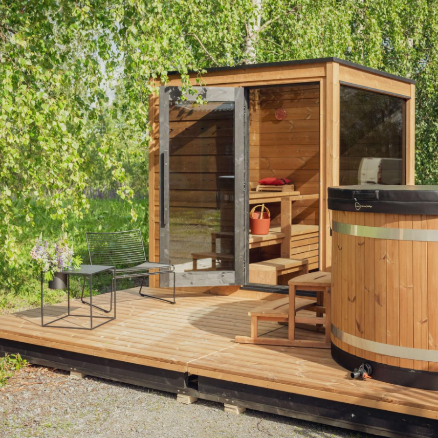 Harvia Sauna Harvia Nordic Dawn Outdoor Sauna Cabin