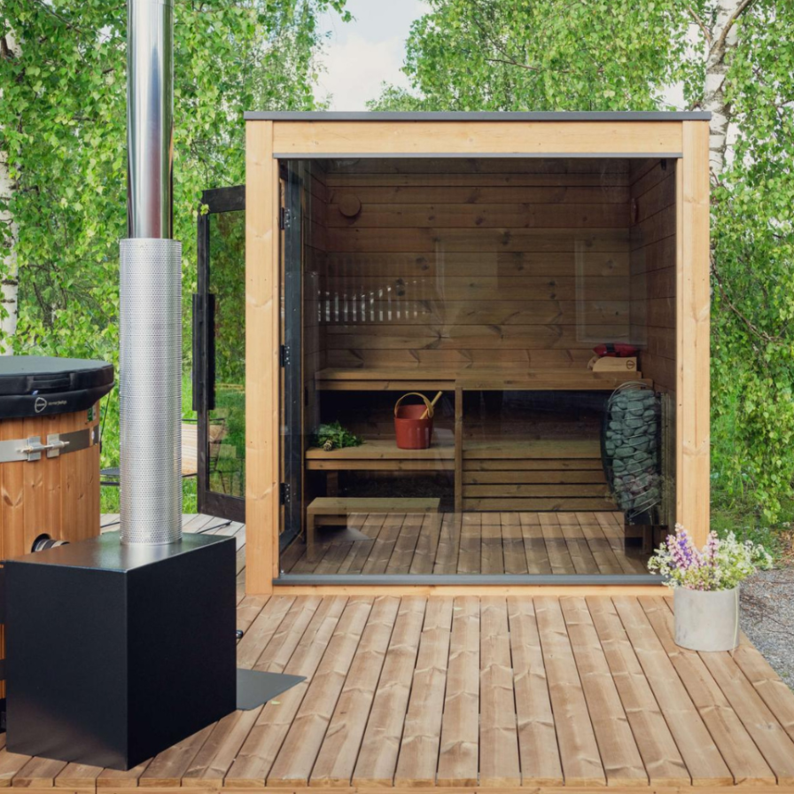 Harvia Sauna Harvia Nordic Dawn Outdoor Sauna Cabin