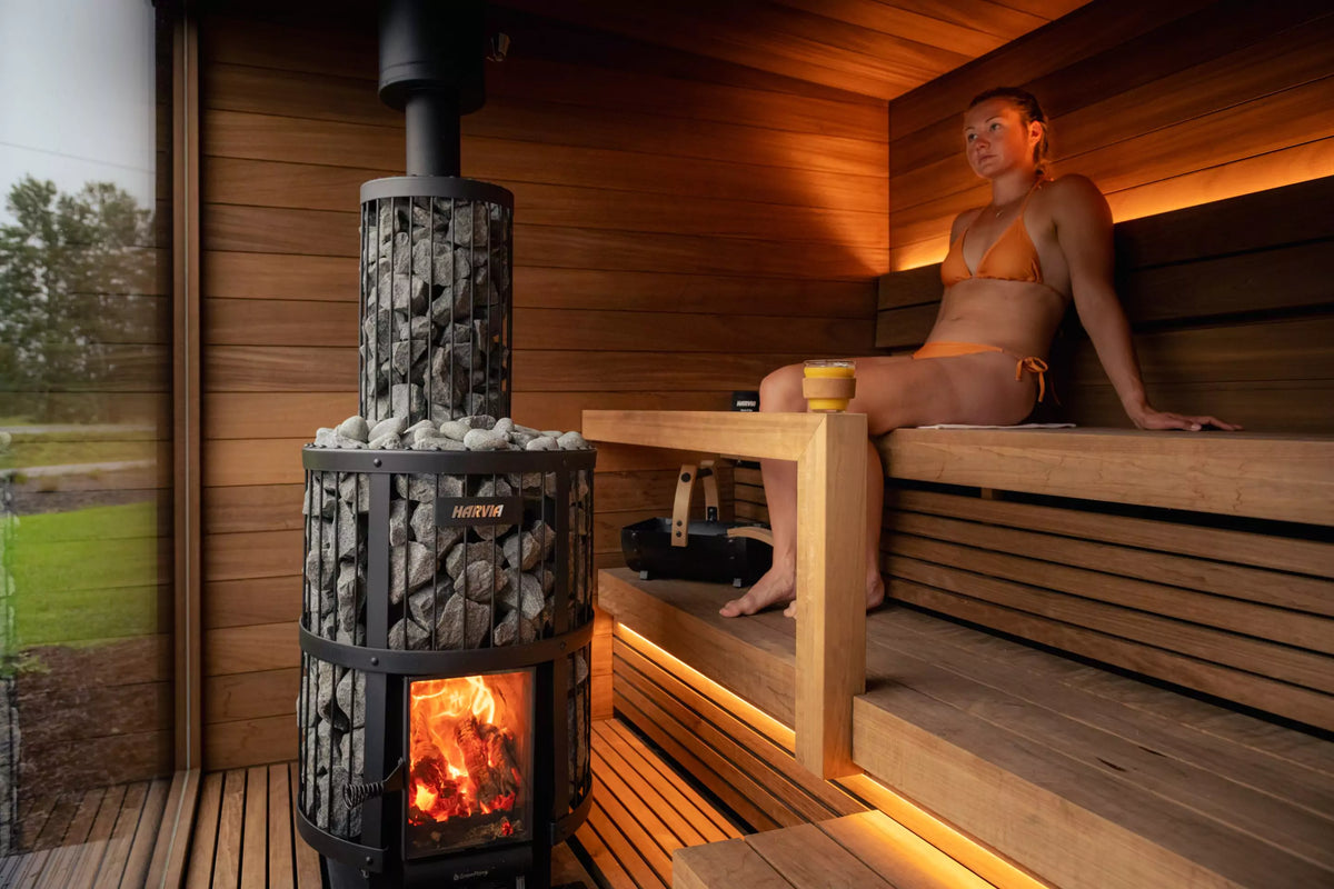 Harvia Sauna Harvia Nordic Misty Outdoor Sauna Cabin