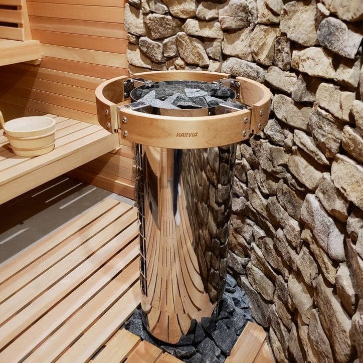 Harvia Sauna Heater Harvia Cilindro PC60 6 kW Electric Sauna Heater w/ Built-In Controls