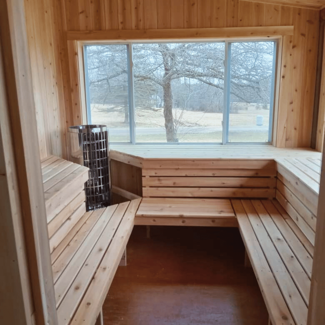 Harvia Sauna Heater Harvia Cilindro PC60 6 kW Electric Sauna Heater w/ Built-In Controls