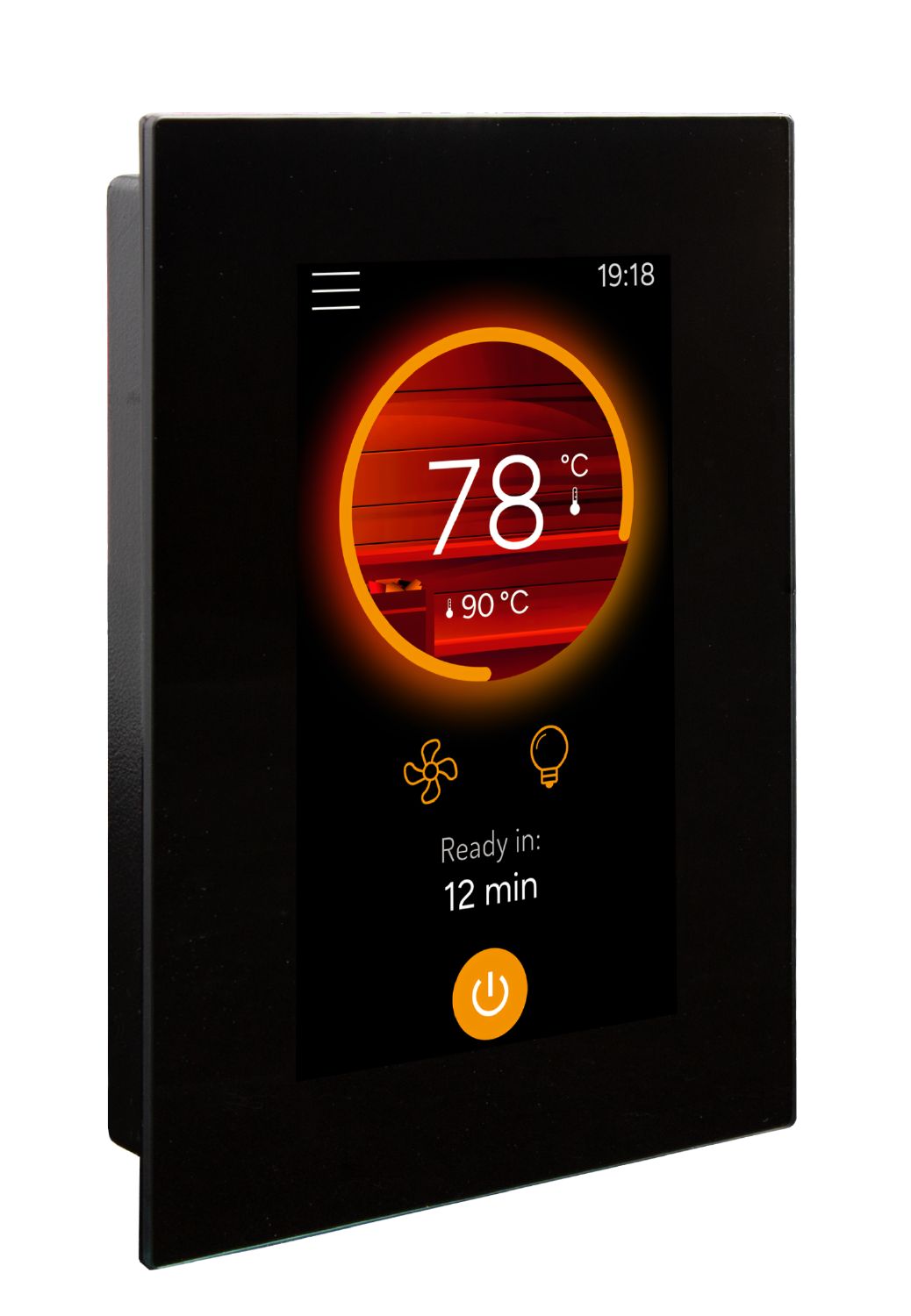 Harvia Sauna Heater Harvia Fenix FX001XW WiFi Touchscreen Control Panel Smart Sauna Control, Redesigned for Modern Living