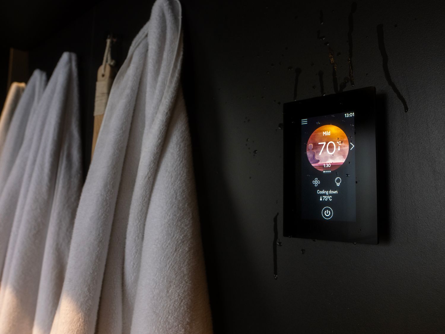 Harvia Sauna Heater Harvia Fenix FX001XW WiFi Touchscreen Control Panel Smart Sauna Control, Redesigned for Modern Living