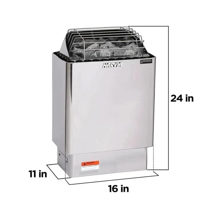 Harvia Sauna Heater Harvia KIP30W 3 kW Electric Sauna Heater