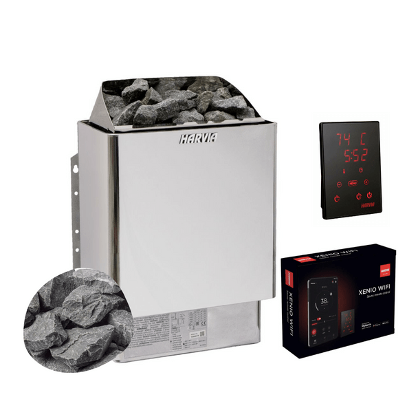 Harvia Sauna Heater Harvia KIP30W Electric Sauna Heater Package
