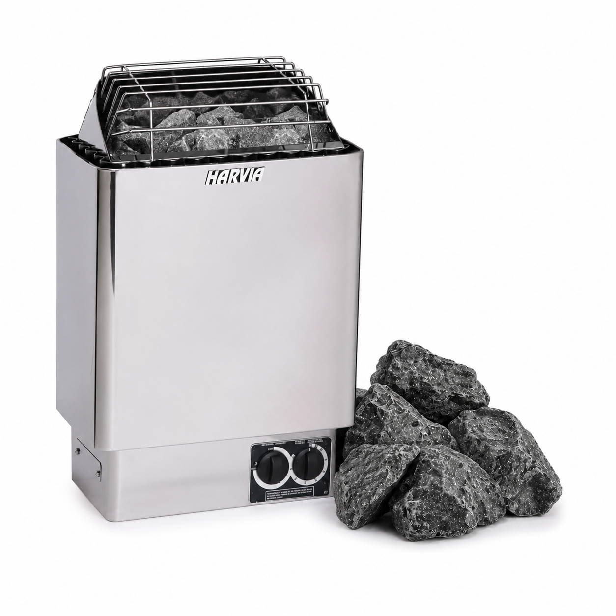 Harvia Sauna Heater Harvia KIP45B 4.5 kW Electric Sauna Heater w/ Built-in Controls Package