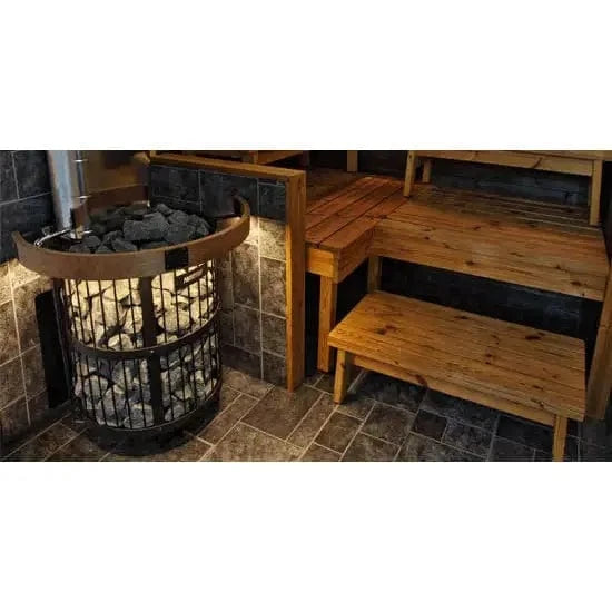 Harvia Sauna Heater Harvia Legend 240 Duo Wood Burning Sauna Stove Package