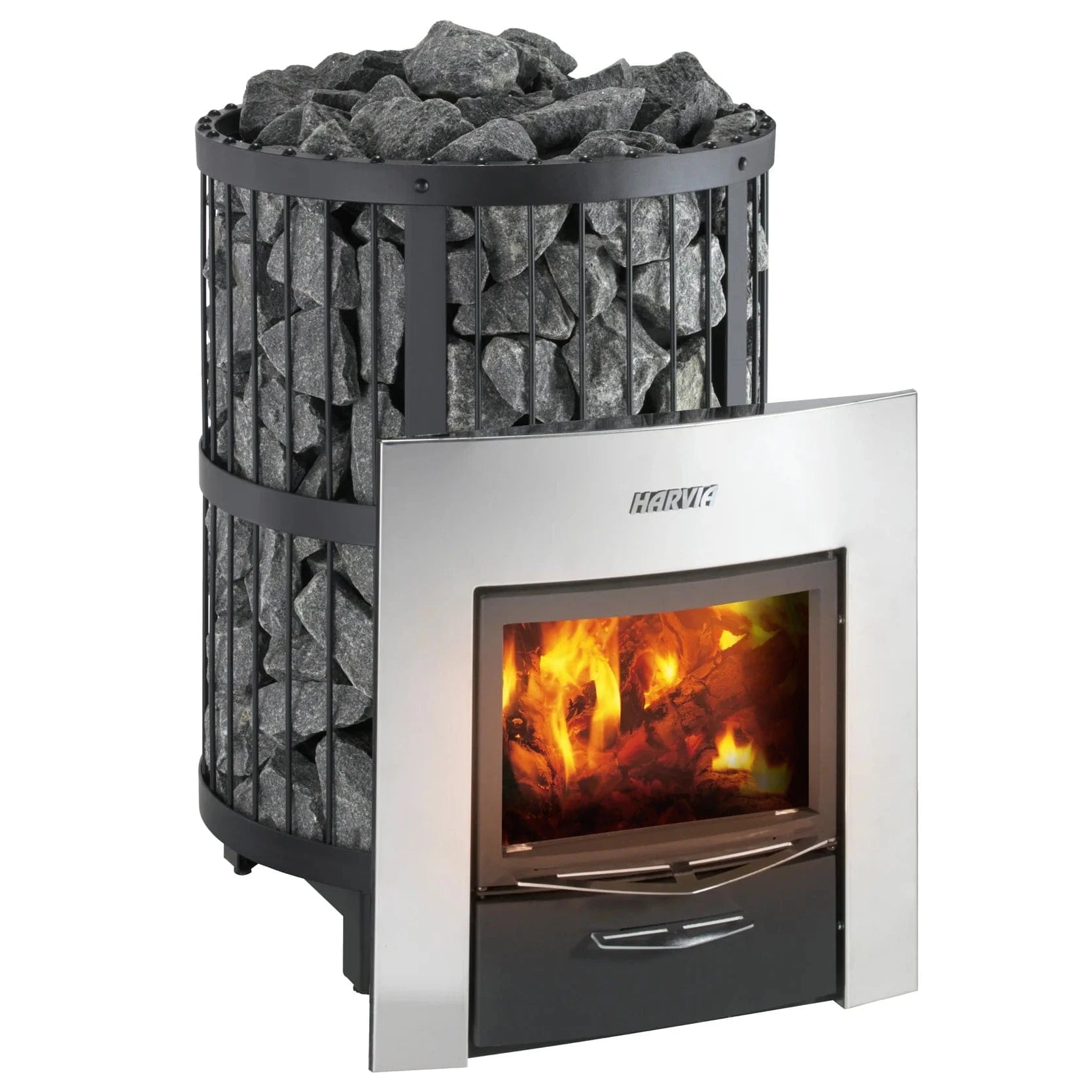 Harvia Sauna Heater Harvia Legend 240 Duo Wood Burning Sauna Stove Package