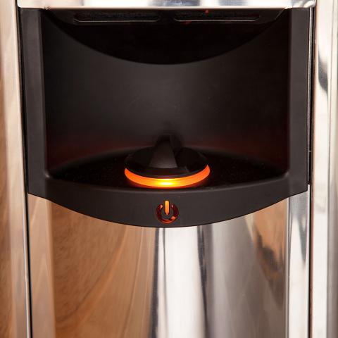 Harvia Sauna Heater Harvia The Wall Series, 6kW, Black Stainless Steel Sauna Heater, 240V 1PH HSW6U1B