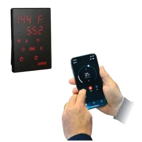 Harvia Sauna Heater Xenio CX30 + WiFi Control Package Harvia Cilindro PC60E Sauna Heater Package
